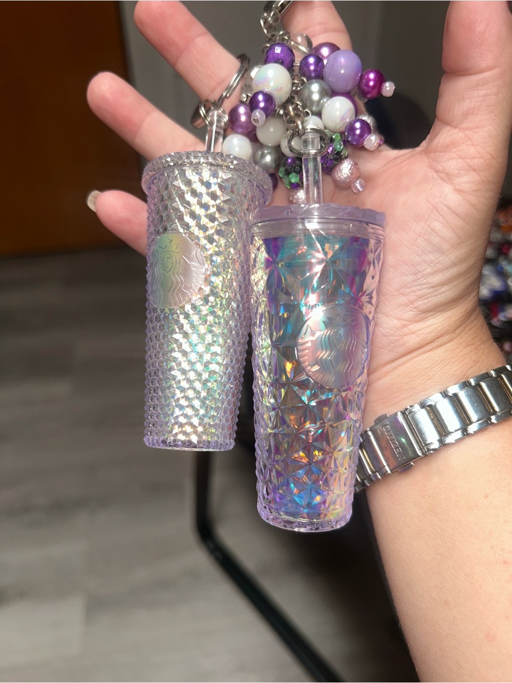 Custom Starbucks keychains